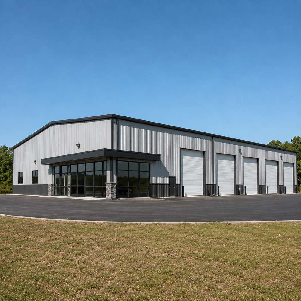 100x50 Metal Building - Commercial