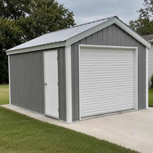 12×16 Motorcycle & Snowmobile Storage