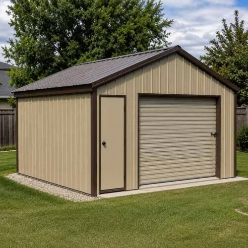 15×20 Lawn Equipment Shelter