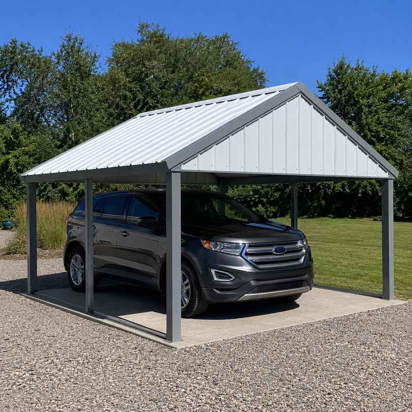 15x20 Metal Building - Carport