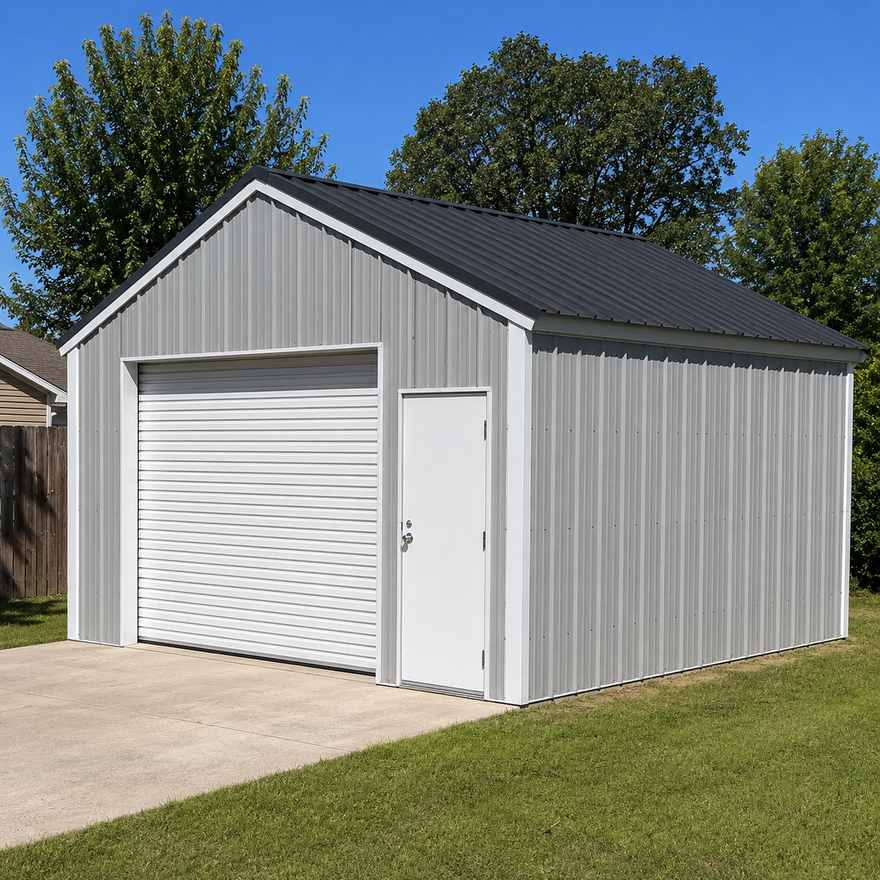 15x20 Metal Building - Garage