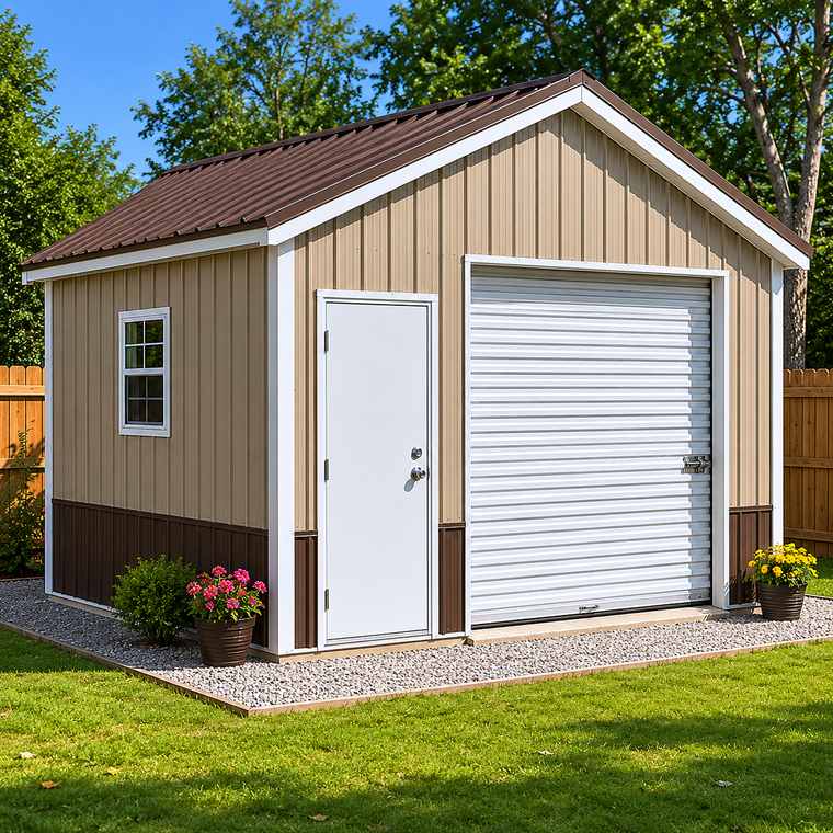 15x20 Metal Building - Residential