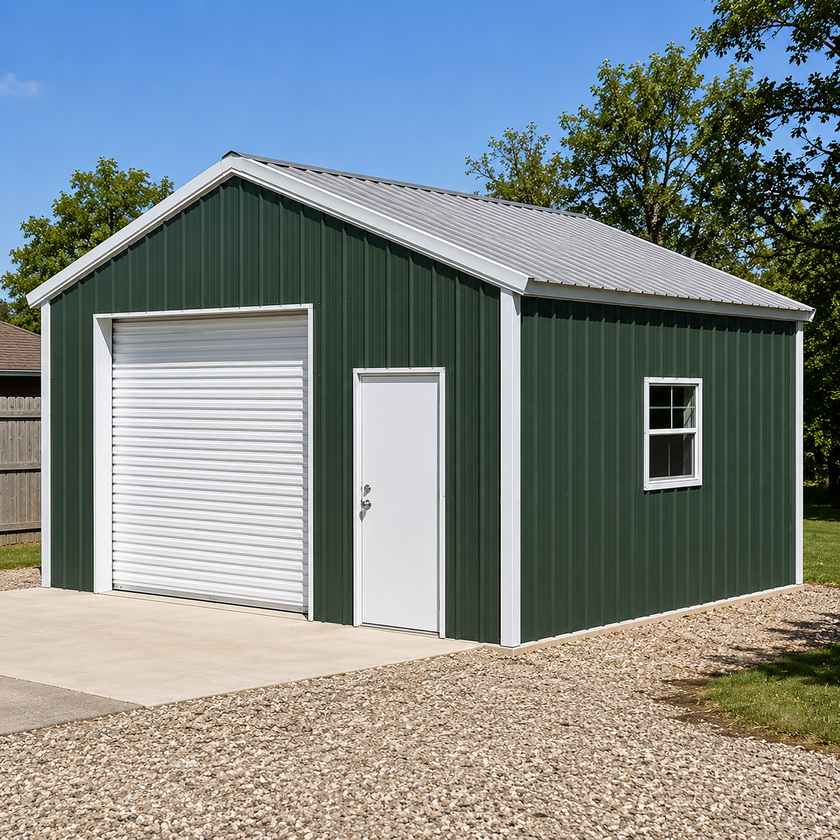 15x20 Metal Building - Workshop