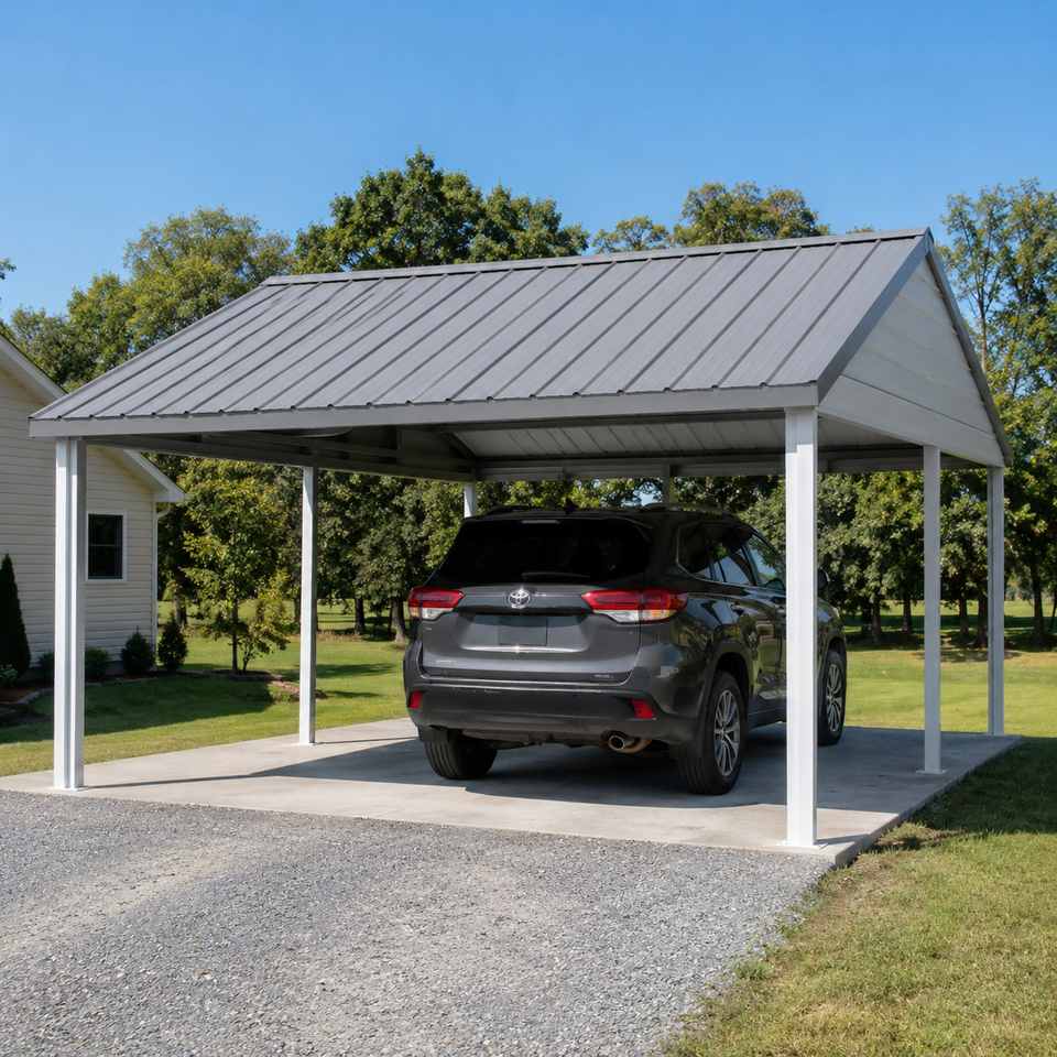 16x16 Metal Building - Carport