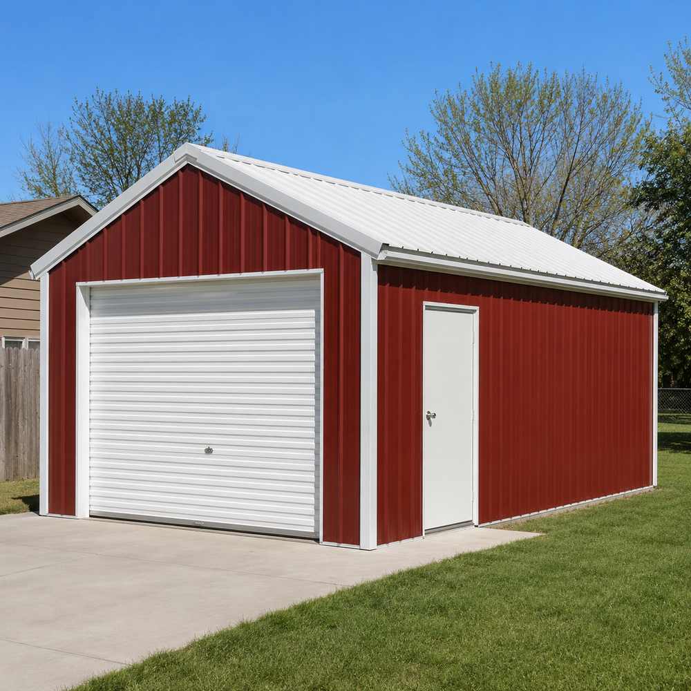16x16 Metal Building - Garage