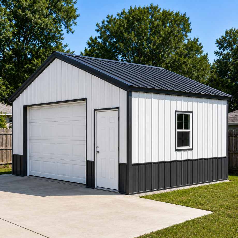 20x20 Metal Building - Garage