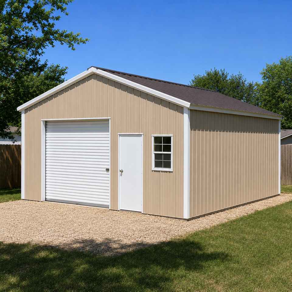20x30 Metal Building - Residential