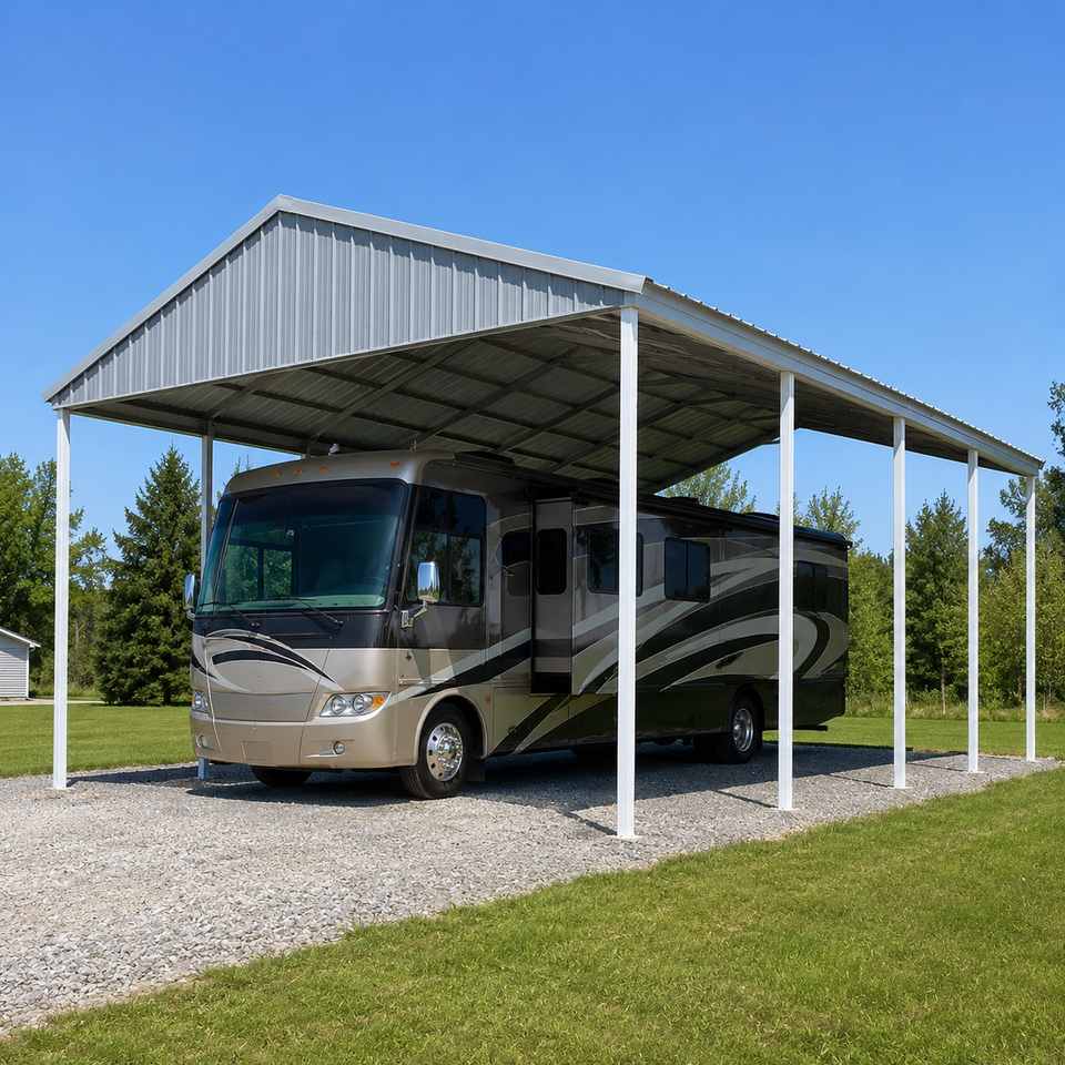 20x30 Metal Building - RV Boat