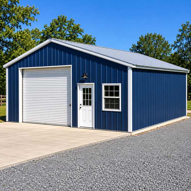 20x30 Metal Building - Workshop
