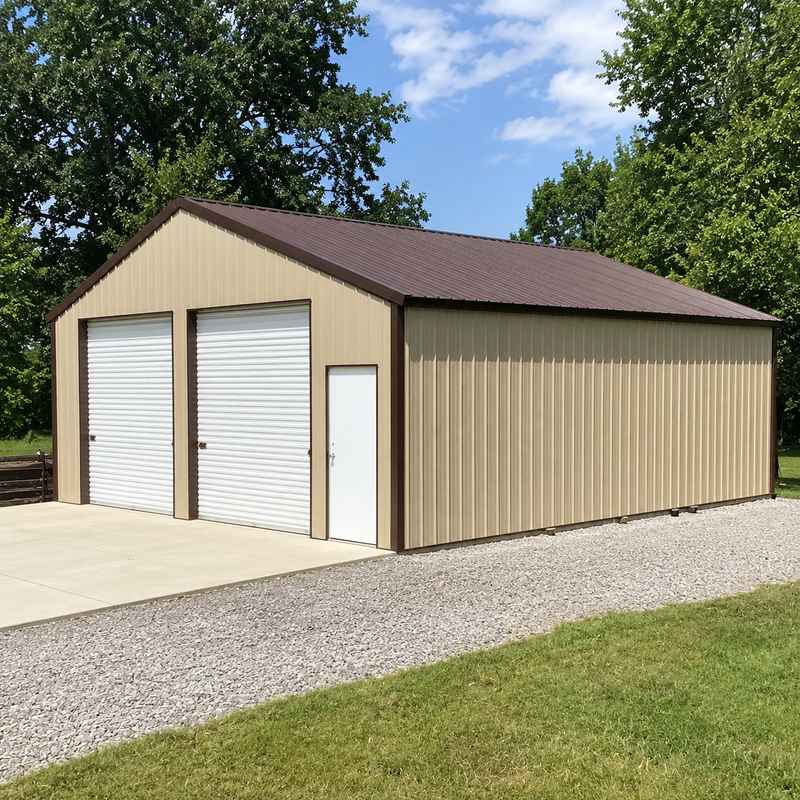 20x40 Metal Building - Garage