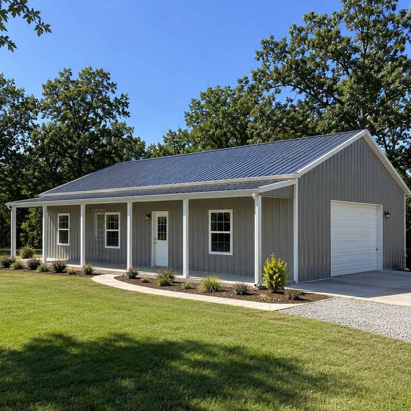 20x40 Metal Building - Residential