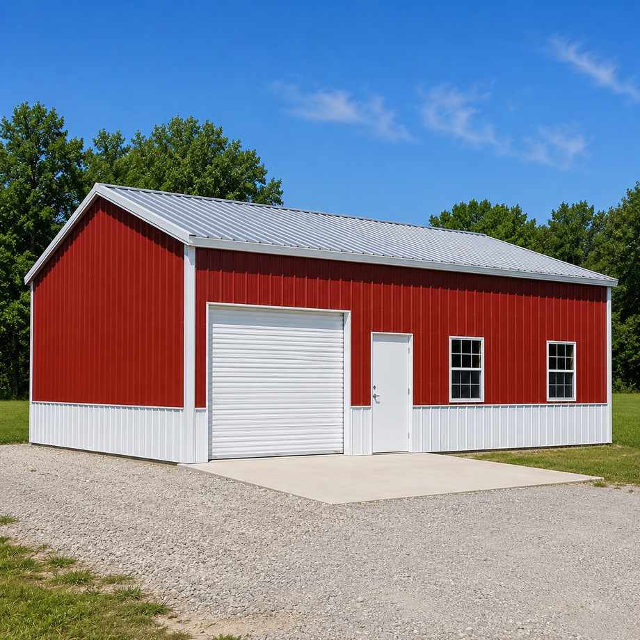 20x40 Metal Building - Workshop
