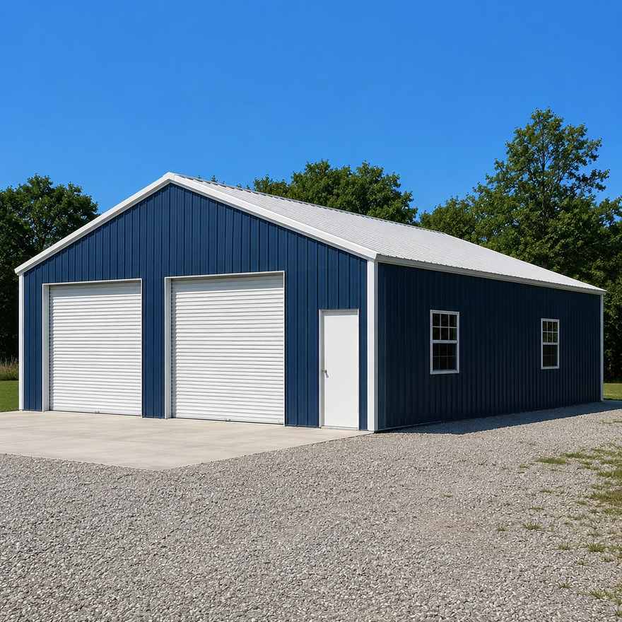 25x40 Metal Building - Workshop