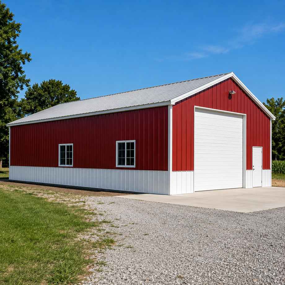 25x50 Metal Building - Workshop