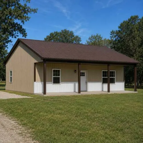 24×24 Pool House