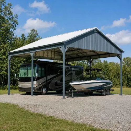 24x32 Metal Building Kits Built to Your County Code