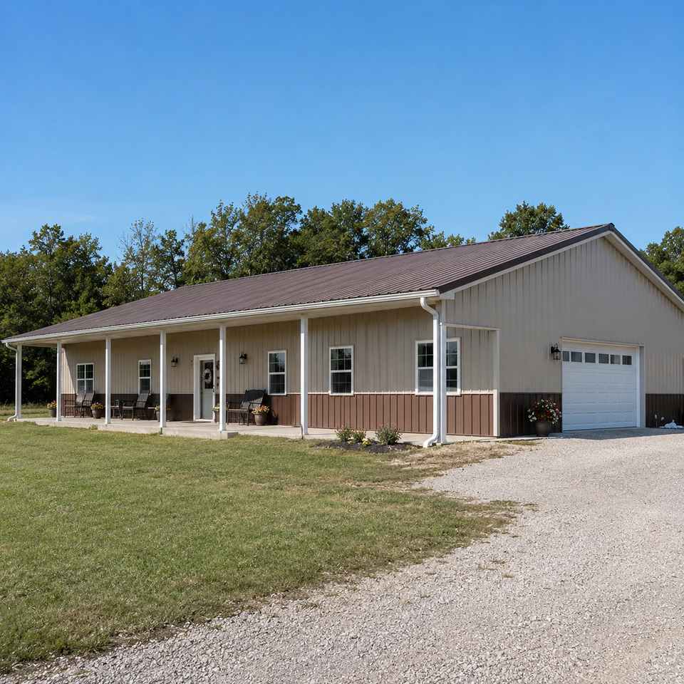 40x100 Metal Building - Residential