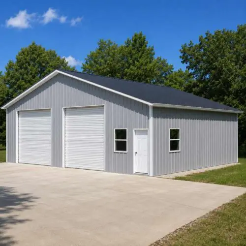 28×32 Two-Car Garage