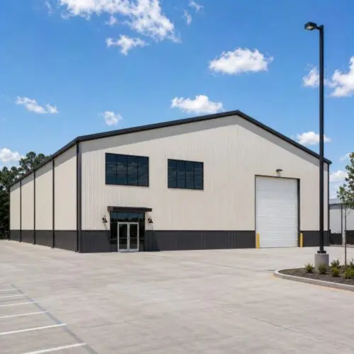 Deluxe Commercial Metal Buildings - 42 x 50 x 14