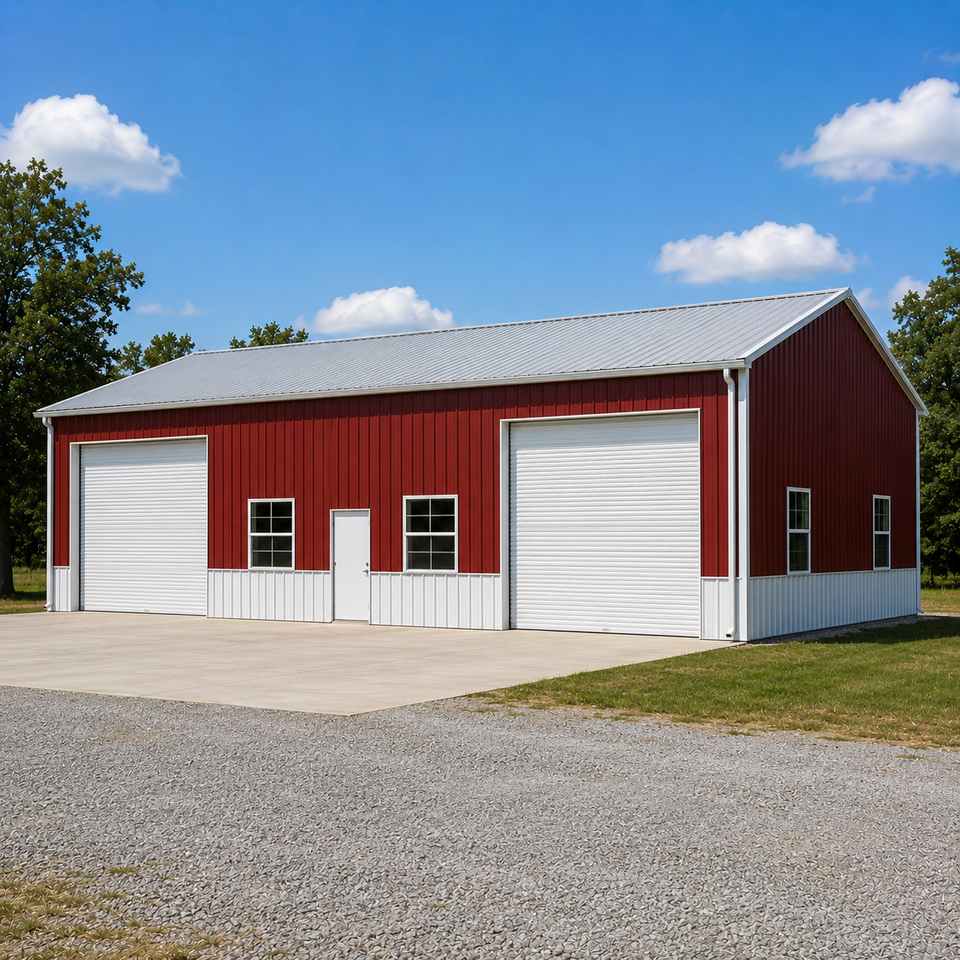 40x80 Metal Building - Workshop