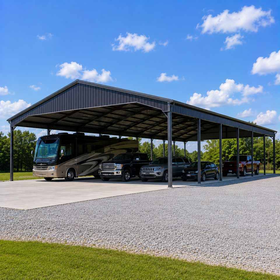 50x60 Metal Building - Carport