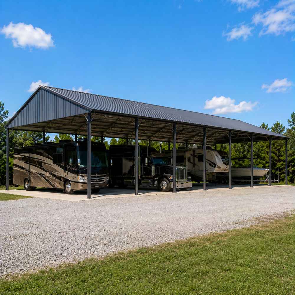 50x80 Metal Building - Carport