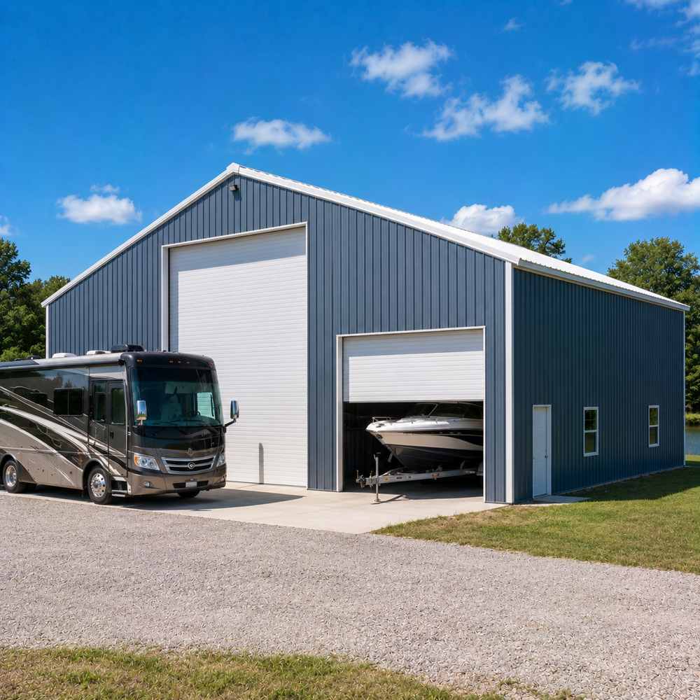 50x80 Metal Building - RV Boat