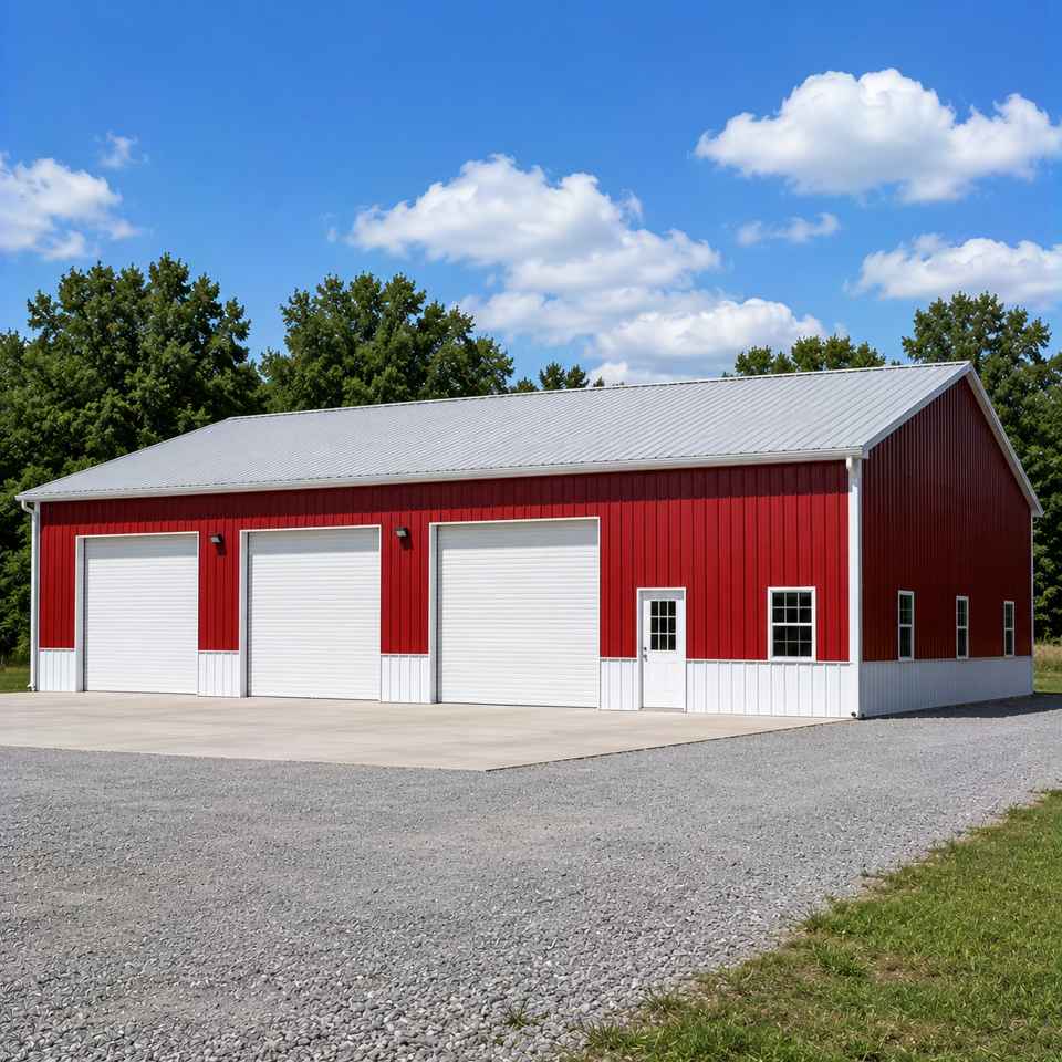 50x80 Metal Building - Workshop