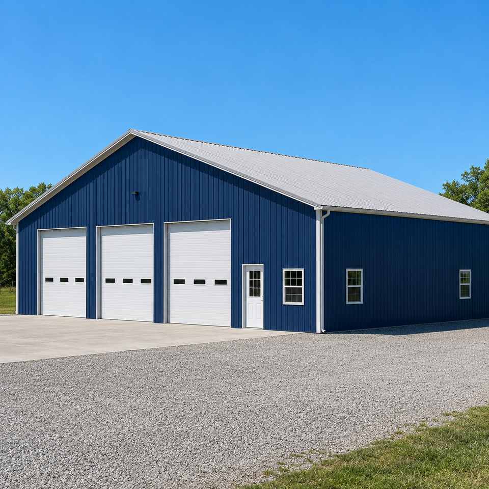 60x60 Metal Building - Workshop