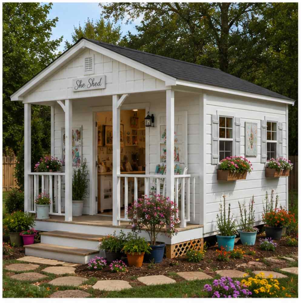 Man Cave She Shed hero view