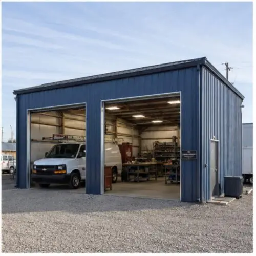 16×32 Motorcycle and ATV Storage Bay
