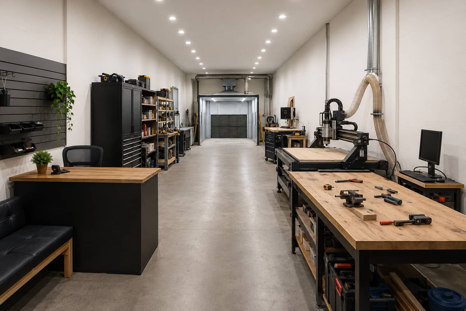 home hobby shop and side business + seasonal storage