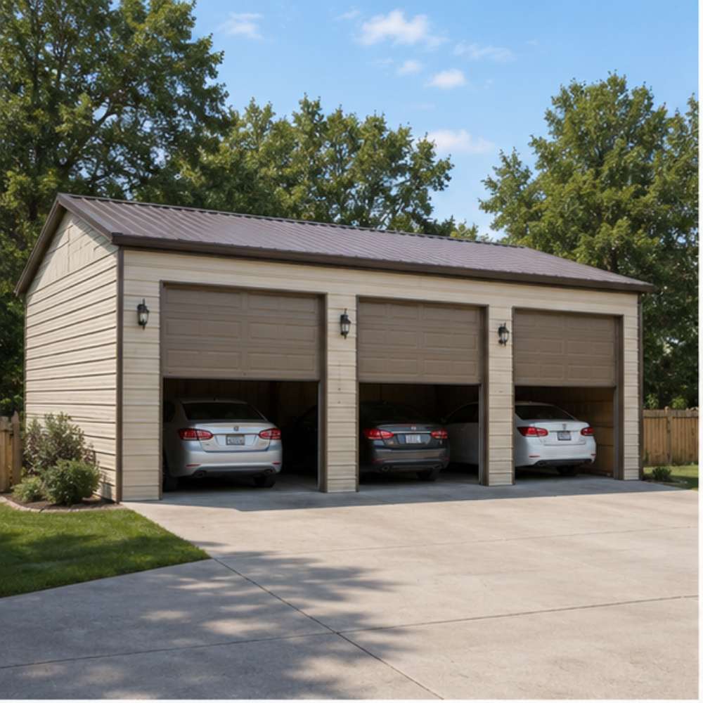 4 car garage + seasonal storage