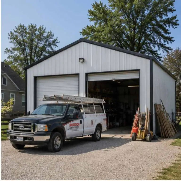 24×25 Lawn and Garden Equipment Storage