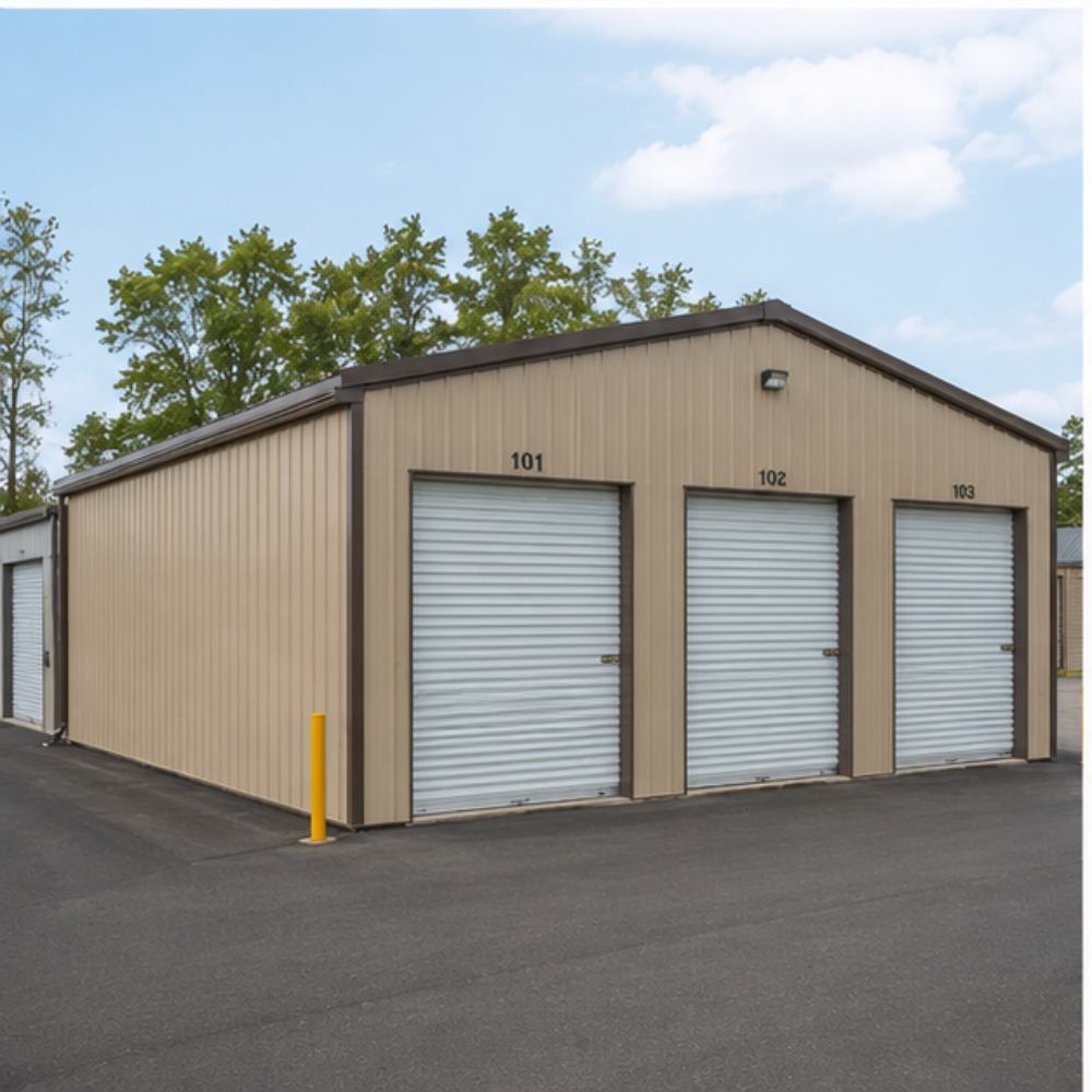 commercial steel building + seasonal storage