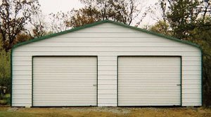 24ft wide custom metal building, factory-direct from Steel and Stud