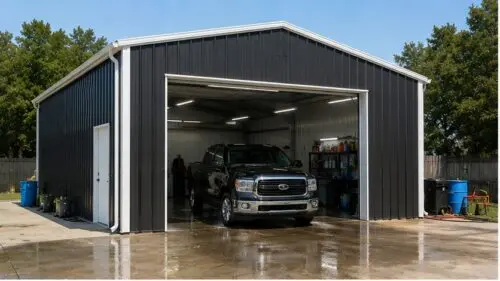 24×31 Detached Garage with Loft