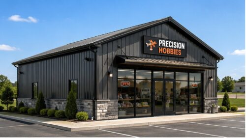32×40 Retail Storefront Metal Building Kit