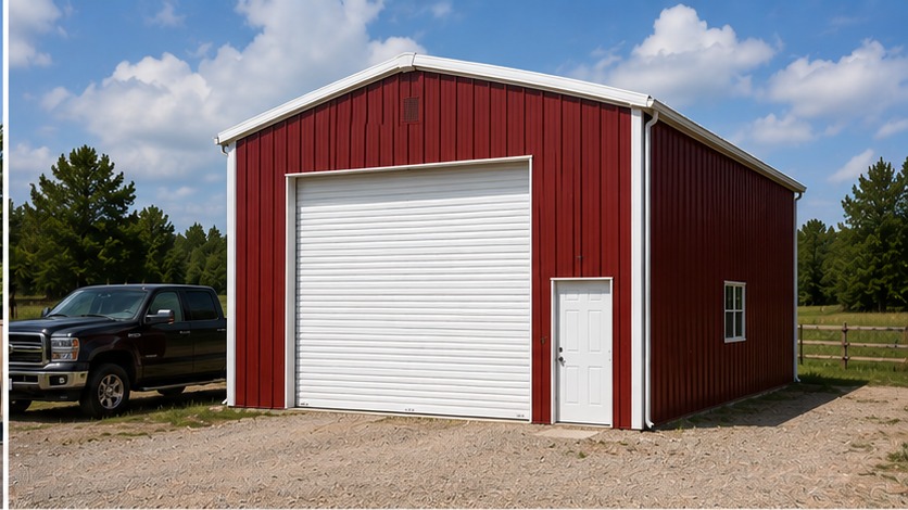 small auto repair shop + seasonal storage