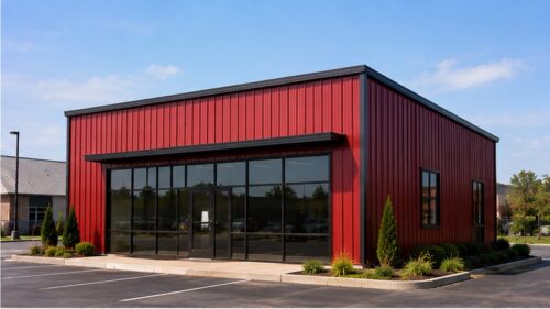 36×36 Commercial Garage Metal Building Kit