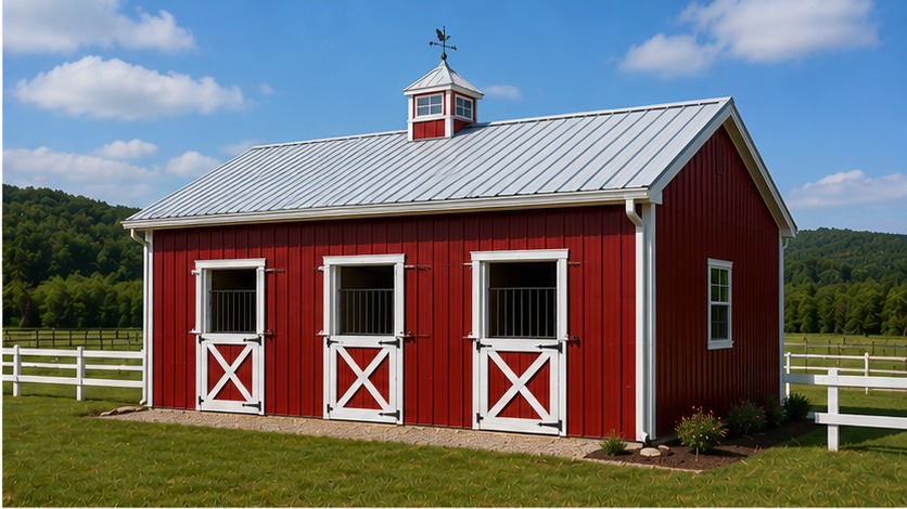 equestrian / tack storage + seasonal storage