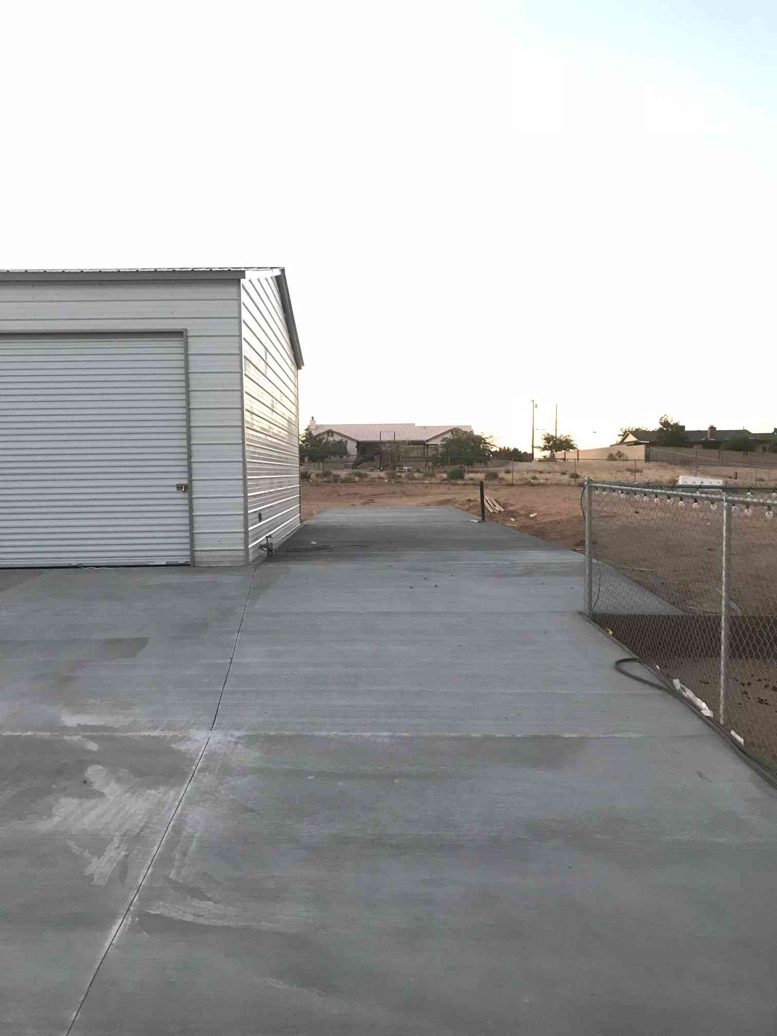 Steel and Stud Metal building install — 30×53×12