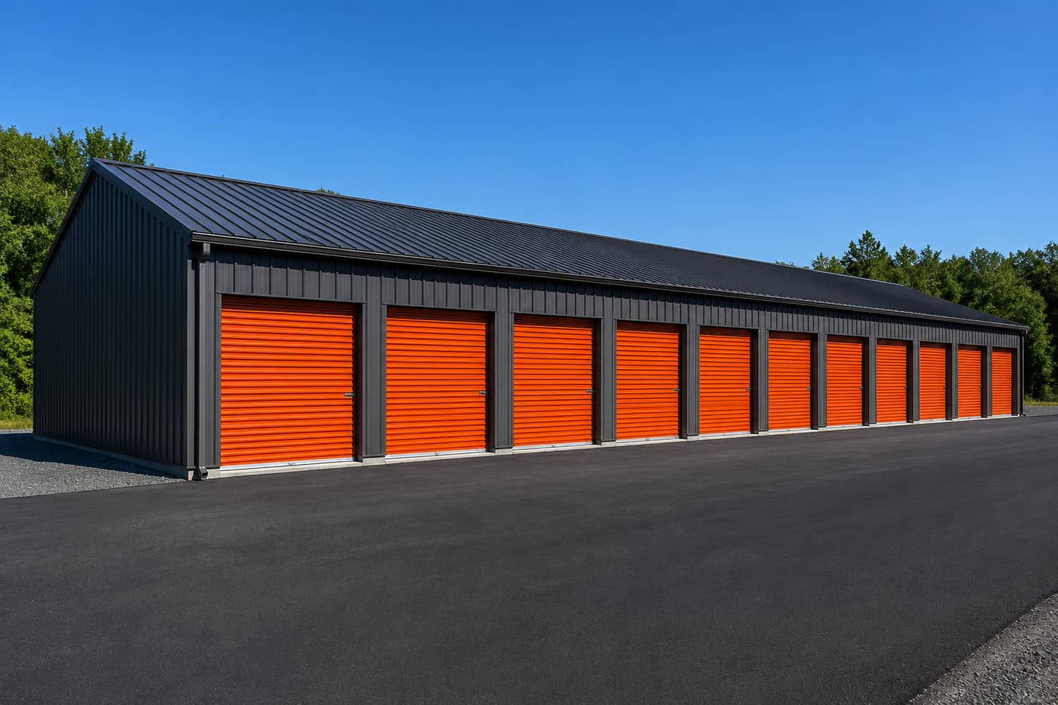 Self-Storage Facility hero view