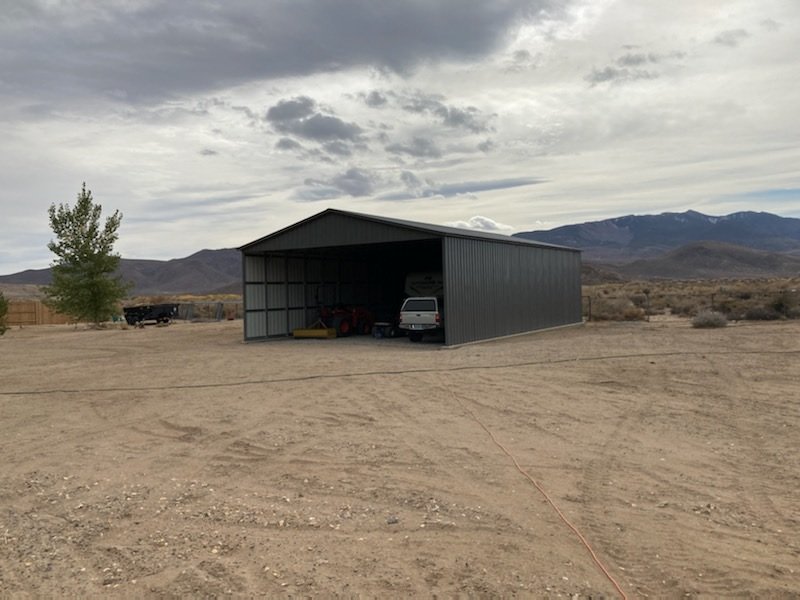 30×51×12 custom metal building, factory-direct from Steel and Stud, Nevada