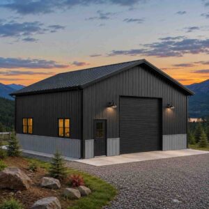 20×35 Two-Car Detached Garage