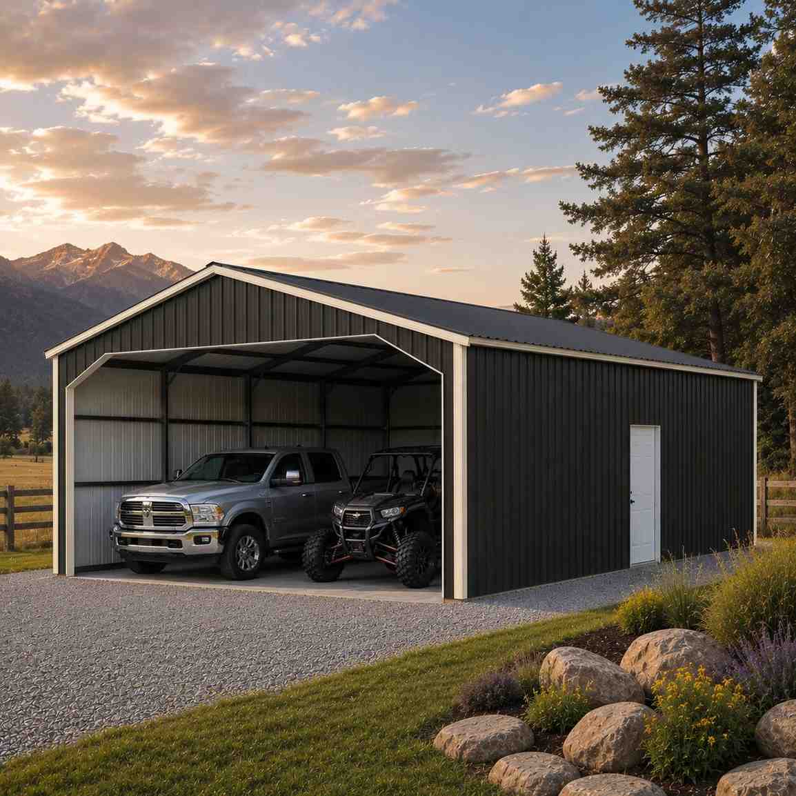 ATV, Mower, and Lawn Equipment Storage hero view