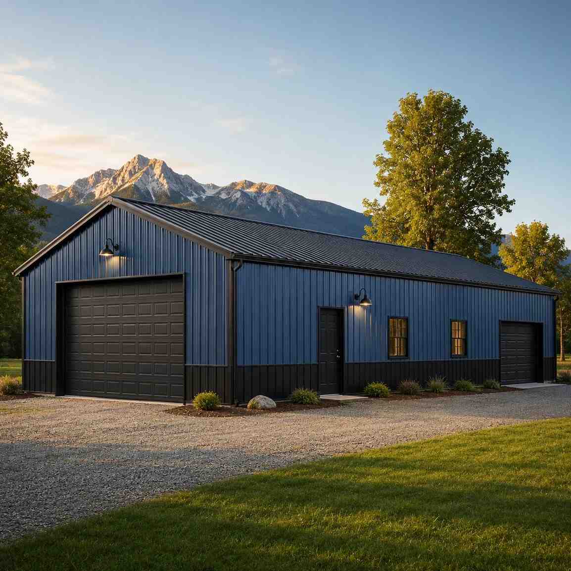 motorcycle & atv garage + seasonal storage