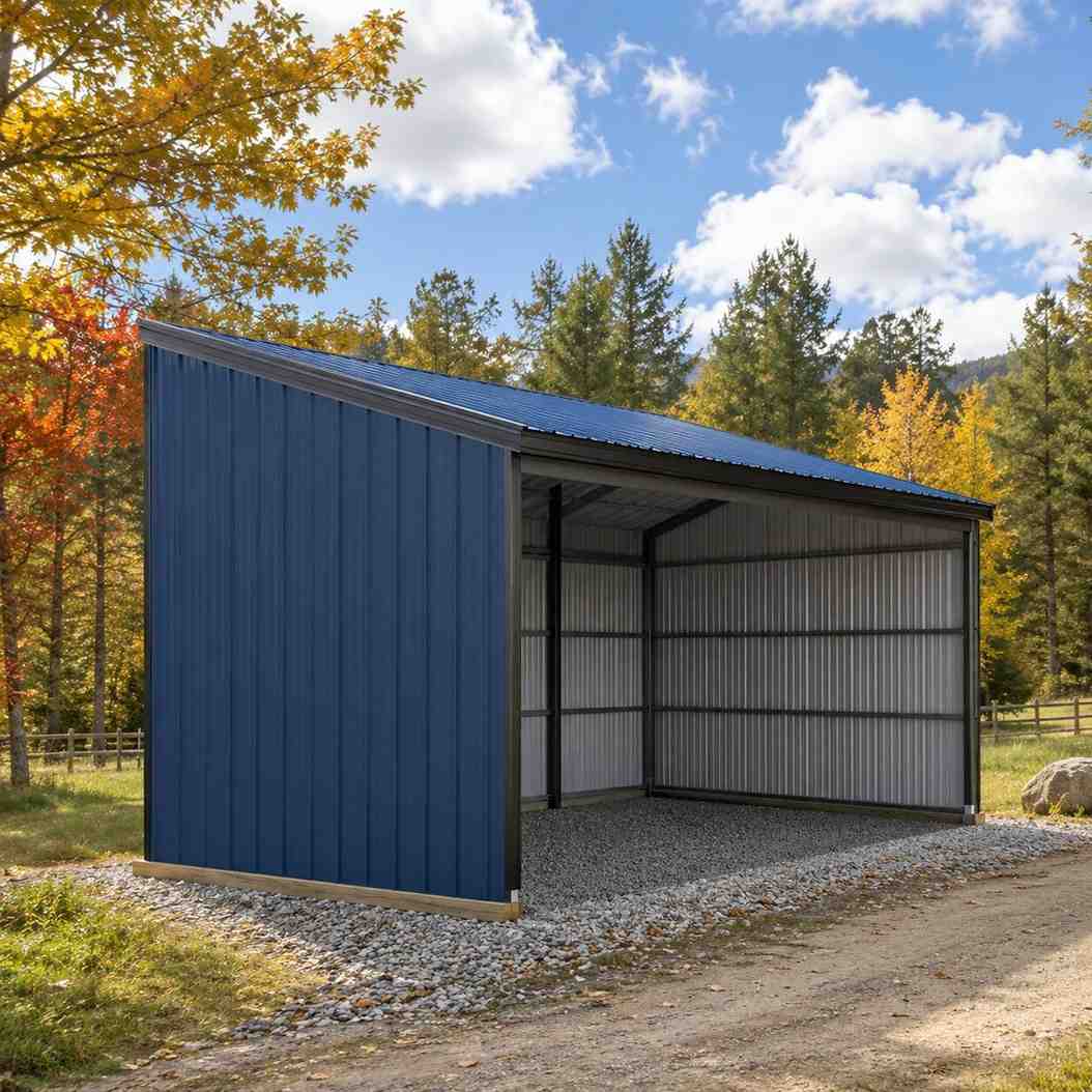 storage shed + seasonal storage