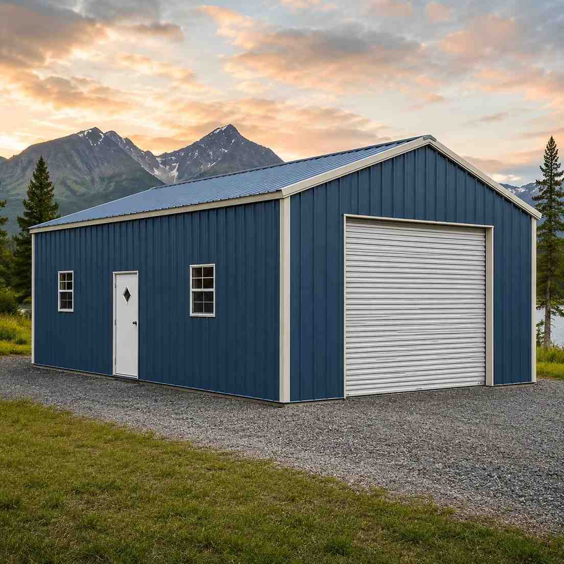 Property-Line Detached Garage hero view