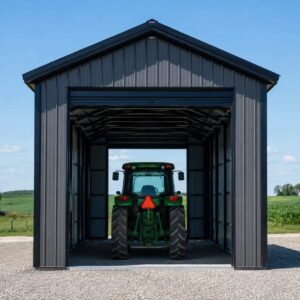 16×20 Garden Shed with Lean-To